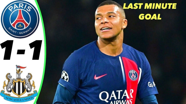 PSG vs Newcastle 1-1 All Goals and Highlights – 2023 HD