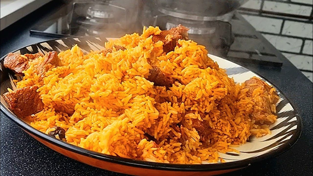 Кабса Ароматный Арабский Рис с мясом. Кухня Саудовской Аравии