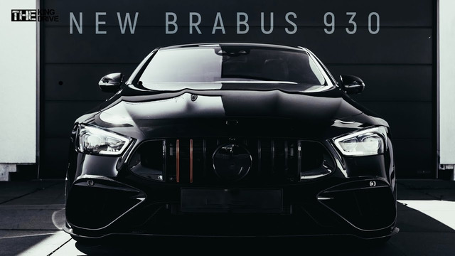 BRABUS 930 – самый мощный в мире Mercedes GT