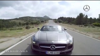 Официальное видео родстера Mercedes-Benz SLS AMG