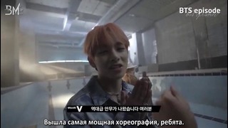 RUS SUB[Episode] BTS Fire MV Shooting