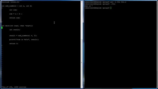 C Programming in Linux Tutorial #012 – Functions