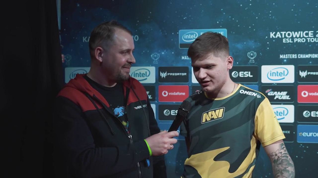 1Интервью с Na`Vi.s1mple на IEM Katowice 2020