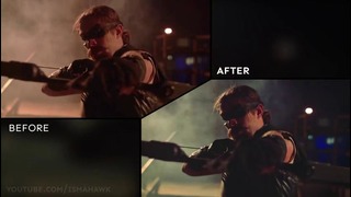 Green Arrow Vs Hawkeye – Before & After