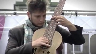 Испанская гитара с ногтями экзотическая игра