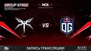 MDL Changsha Major 2018 – Mineski vs OG (Game 2, Groupstage)