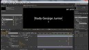 Уроки Adobe After Effects. Анимация текста