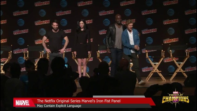 The Defenders Unite at NYCC 2016
