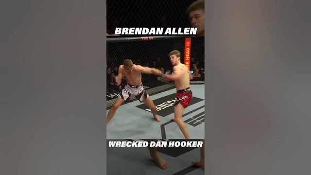 When Brendan Allen WRECKED Dan Hooker