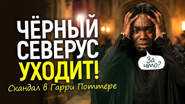Побег из Хогвартса! Почему «чёрный» Снейп хочет уйти из сериала НВО сразу после 1 сезона