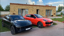 Black & White Team. Porsche Cayenne Coupe, Тренировки с Суперменом