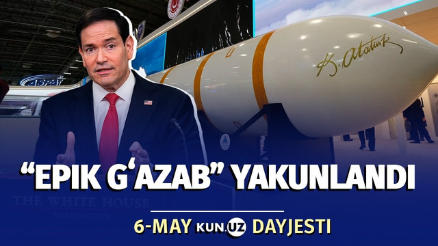 Turkiyaning ballistik raketasi va Trampning oʻxshamagan loyihasi – kun dayjesti