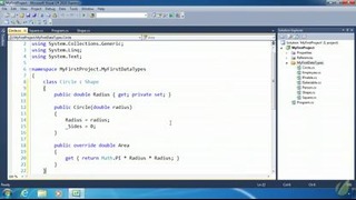 NET Framework C# основы ООП урок №22 (на англ. Языке)