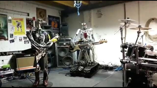 Хеви-метал-робот-рок