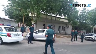 Погоня за угнанным Spark в Ташкенте