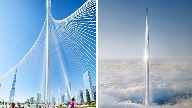 В Дубае строят самое высокое здание в мире 1300м