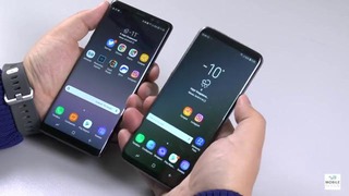 Сравнение Samsung Galaxy Note 8 и Galaxy S9