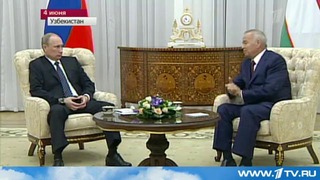 Президенты Узбекистана и России провели переговоры