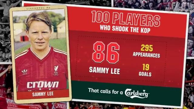 Liverpool FC. 100 players who shook the KOP #86 Sammy Lee