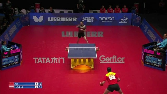2018 World Team Championships Highlights – Xu Xin vs Stefan Fegerl (1-4)