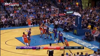 NBA 2017: New Orleans Pelicans vs Oklahoma City Thunder | Highlights | Feb 26, 2017