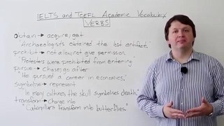 IELTS & TOEFL Academic Vocabulary – Verbs (AWL)