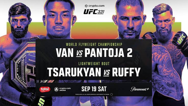 UFC 331: Джошуа Ван — Александр Пантожа (ОСНОВНОЙ КАРД) | 20.09.2026 Joshua Van vs. Alexandre Pantoja