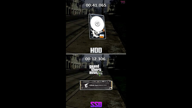 HDD vs SSD – Loading Games #shorts