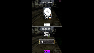 HDD vs SSD – Loading Games #shorts
