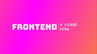 Frontend # 5-DARS