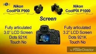 Dunyodagi eng kuchli kamera Nikon coolpix P900 Vs P1000