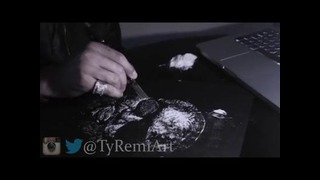 Rick Ross Cocaine Art