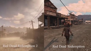 Red Dead Redemption vs Red Dead Redemption 2 – сравнение местности Armadillo