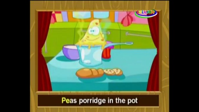 Peas porridge cold