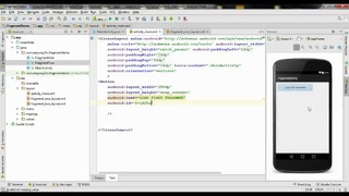 Android Studio Tutorial – 69 – Fragment Example