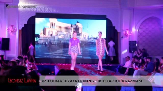 Fashion Show by "Zukhra" Design in Tashkent