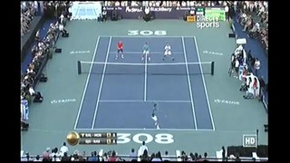 Rafa Nadal, Juan Monaco and Nalbandian against Novak Djokovic