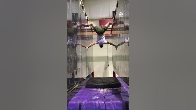 Urban acrobat defies physics on glass walls