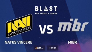 Natus Vincere vs MIBR, Mirage, part 1, BLAST Pro Series Lisbon 2018
