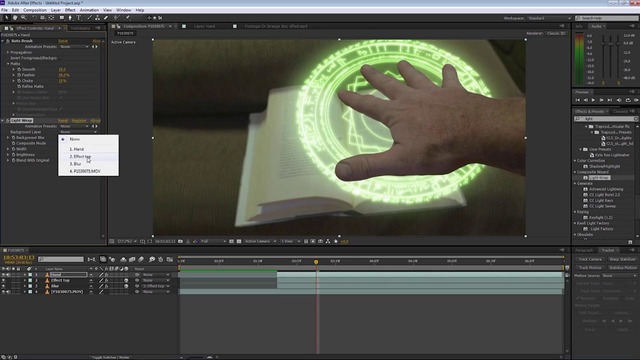 Doctor Strange magic sheild effect in After Effects – Film Masters