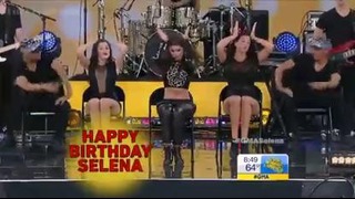 Selena Gomez-Birthday Live At Concert GMA 2013