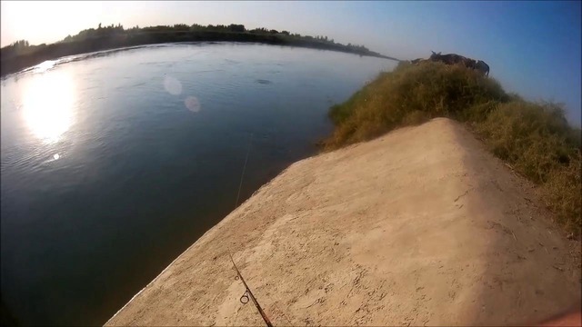 Думал, что поймал что то крупное))