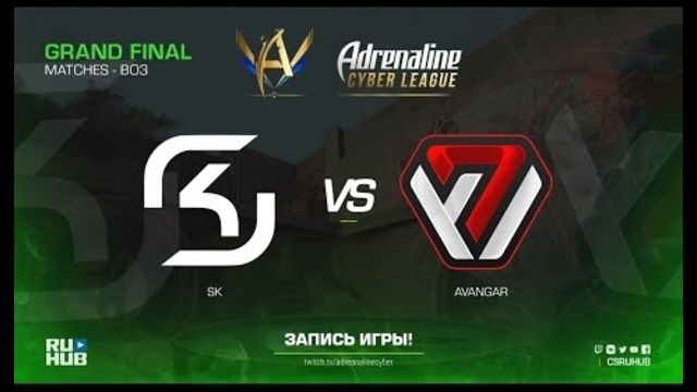 Adrenaline Cyber League – SK Gaming vs AVANGAR (Game 2, Mirage)