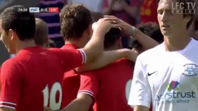 PNE 0-4 Liverpool FC. Aspas nets on debut 4-0
