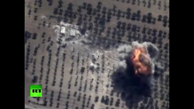 Авиация ВКС РФ уничтожила цех по изготовлению фугасных мин в Сирии