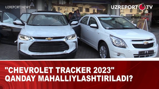 «Chevrolet Tracker 2023» qanday mahalliylashtiriladi