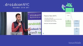 Droidcon NYC 2017 – Clean app design with Architecture Components