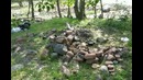 Печь в походных условиях ))