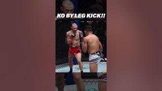 ANOTHER Leg Kick KO From Jonathan Martinez