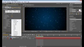 How to make a field of particles inside of After Effects